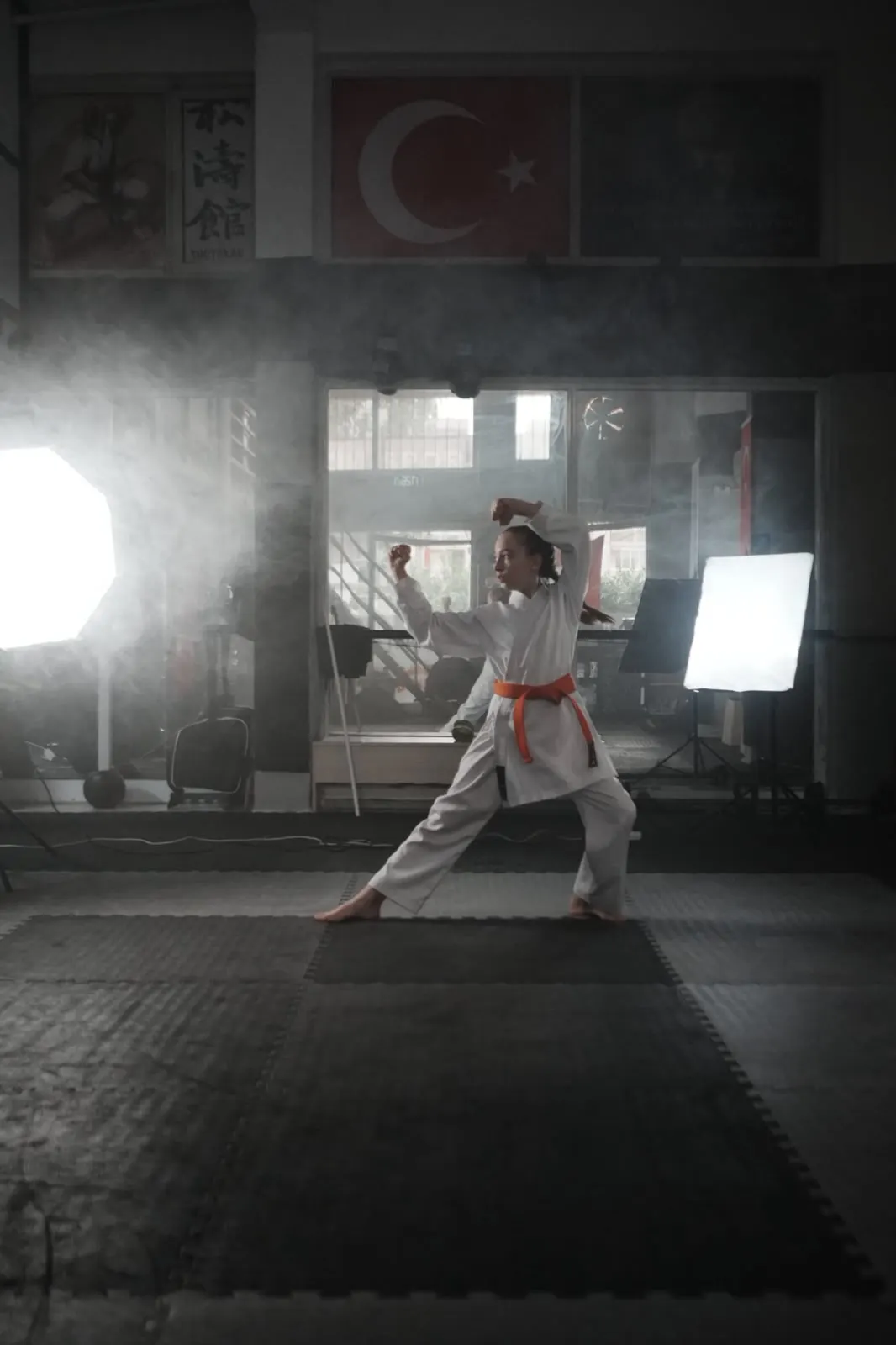 Aikido ve savunma sporu çalışması