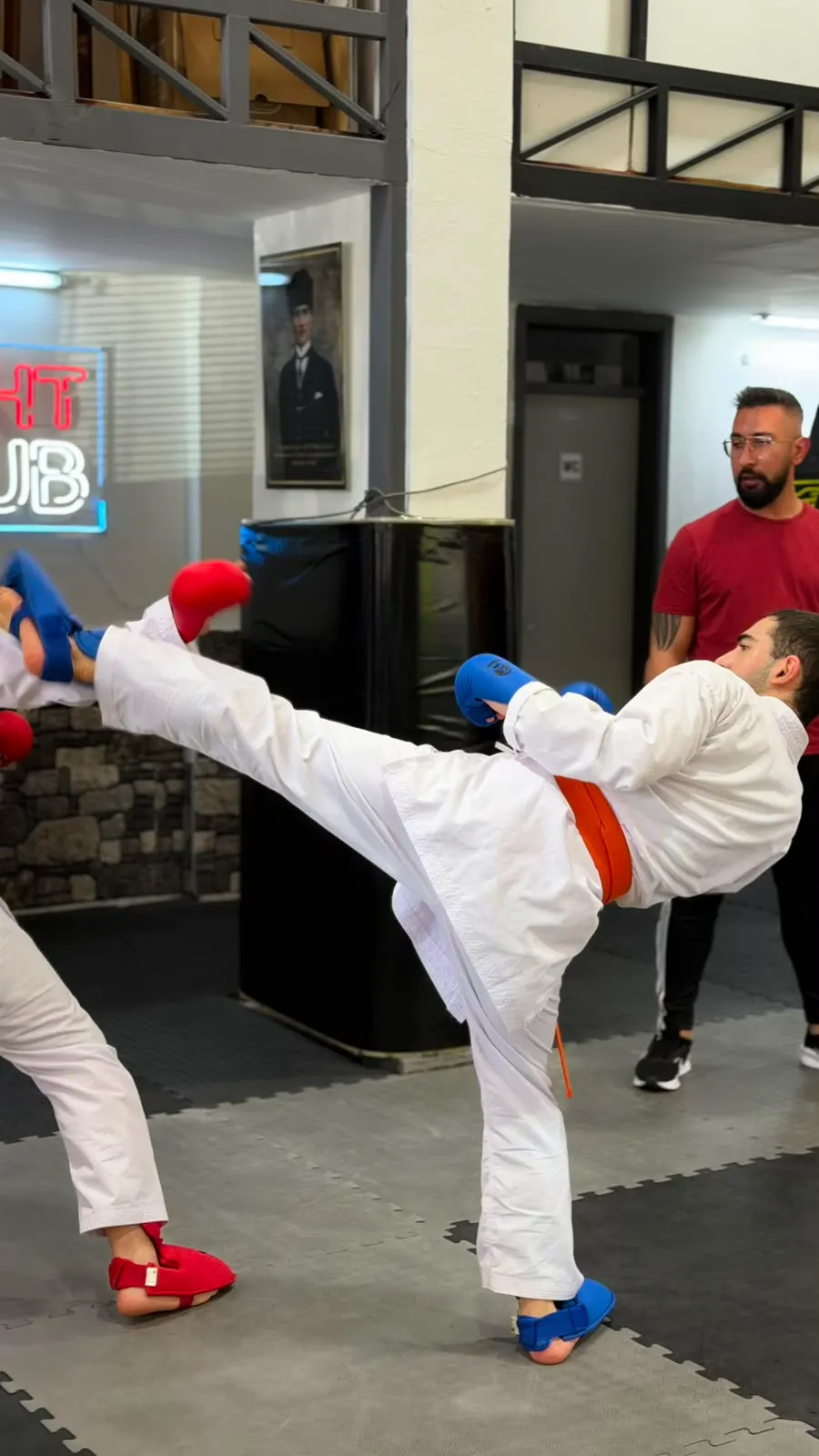 Jiu jitsu yer tekniği ve grappling çalışması - Karşıyaka